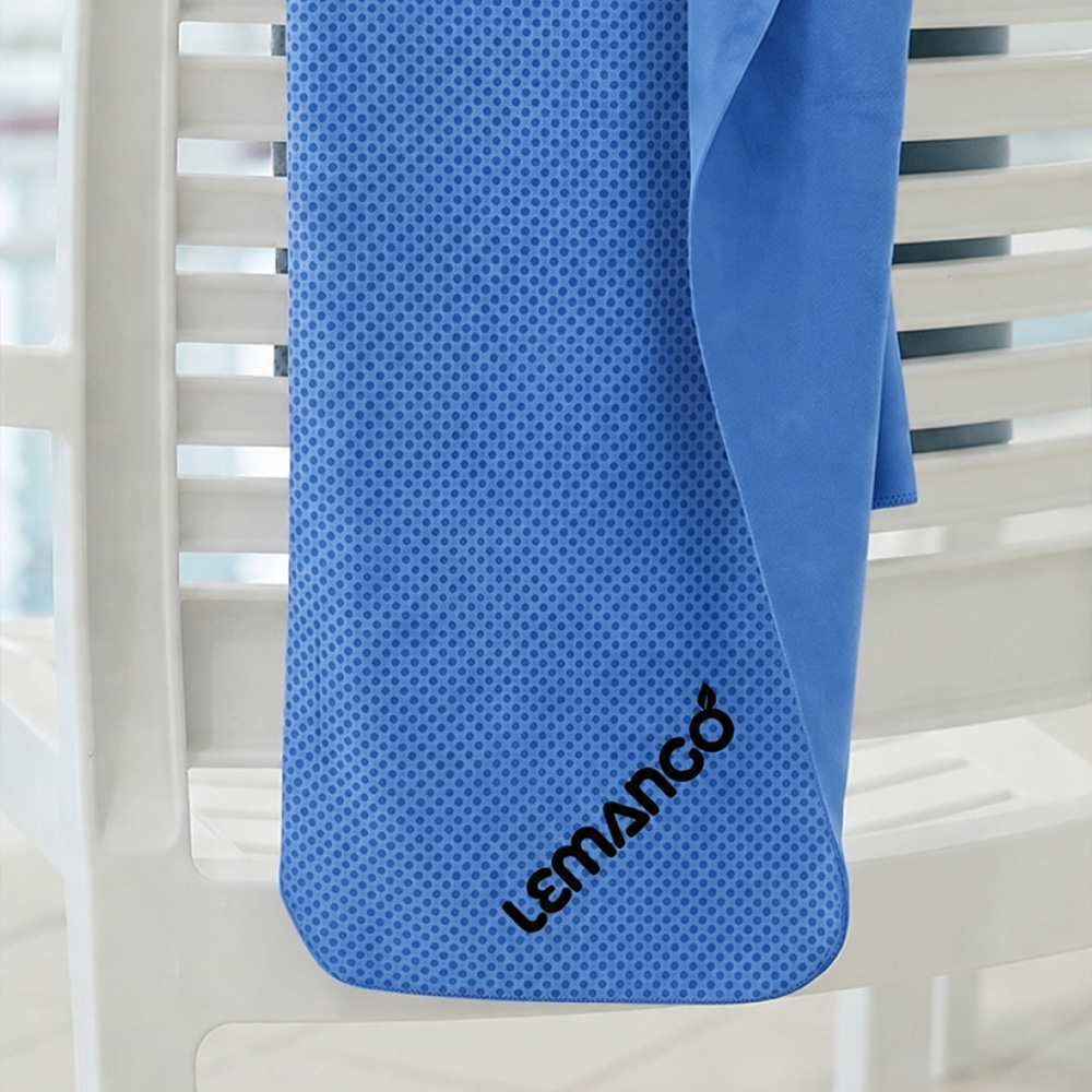 LEMANGO Hydro Chamois towel Blue [LGNET90076300] 디테일