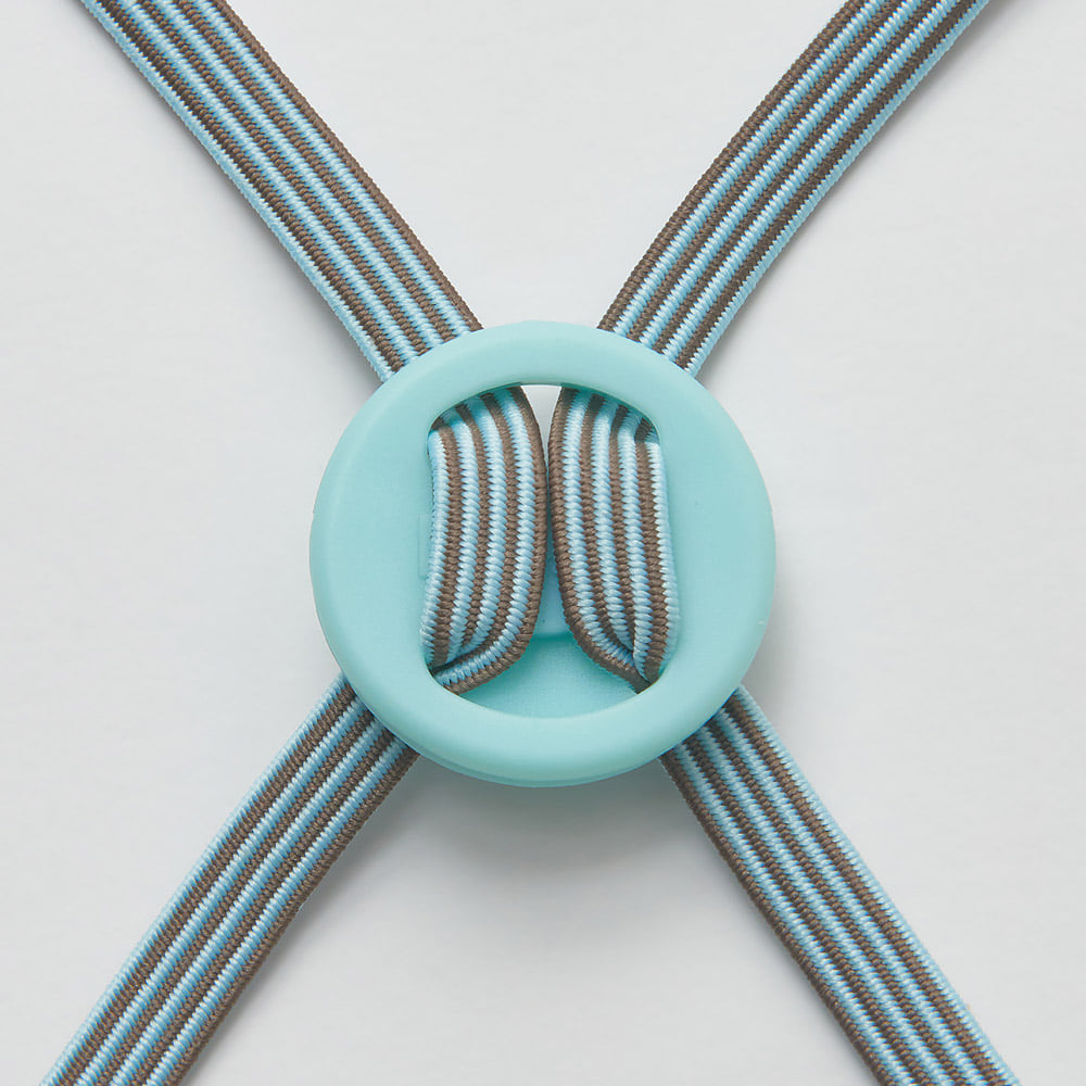 HOOG Hot flat Bungee Strap Mint chocolate [GGS1048 Goggles strap] 디테일