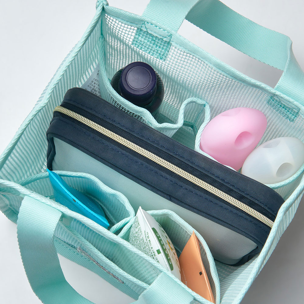 HOOG Sunny Cube Bag shower at the time Mint 4.5L [HBW203 Swimming Bag] 디테일