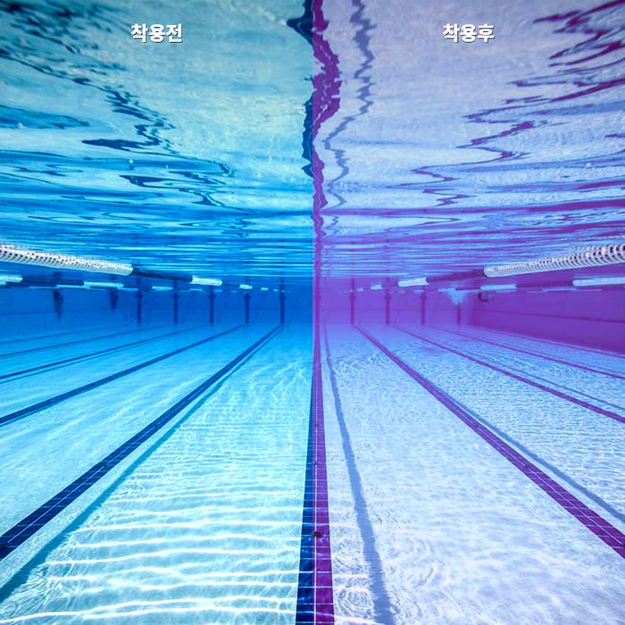LEMANGO Linear Shield Mirrored Goggles Purple [LGKET90046012] 디테일