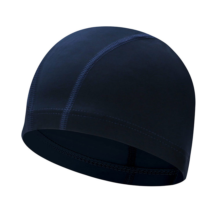 GANASWIM Plain Spandex Swim Cap dark blue