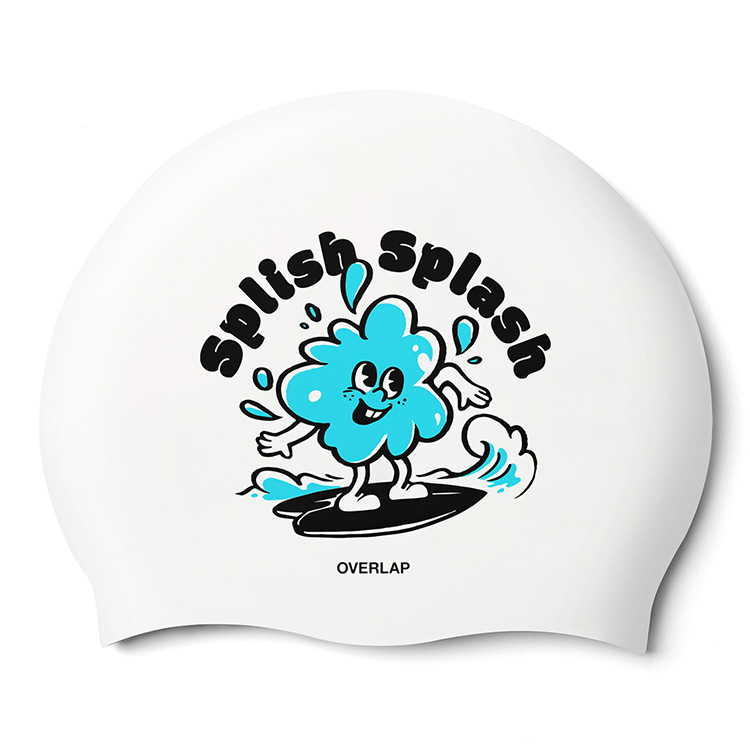 Splash シリコン スイムキャップ スカイ