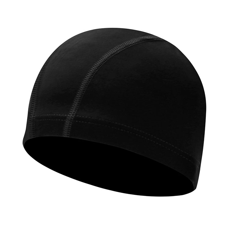GANASWIM Plain ストレッチ スイムキャップ ブラック [GANASWIM PLAN SPAN CAP 水泳帽]