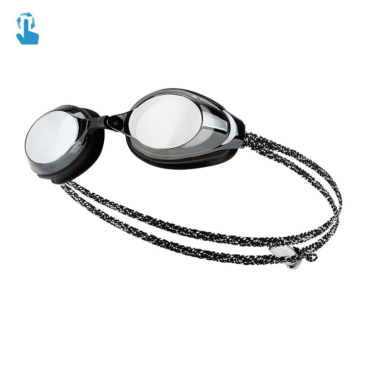 PHOENIX Komodo Touch Antifog Mirrored Goggles Black [PN-1200M FB TA (BLK)]