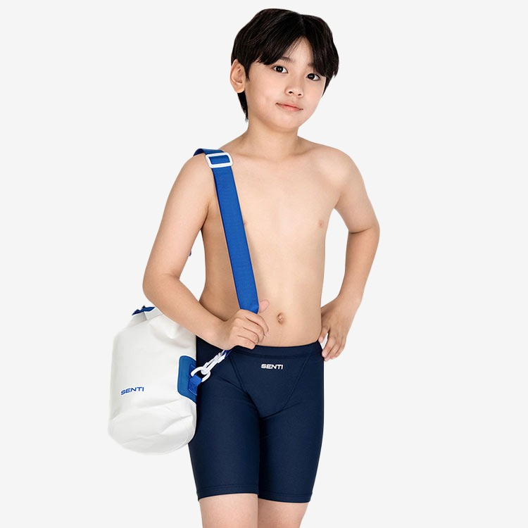 SENTI Kids Essential Basic Jammer Swimsuit Navy [MSTJ-B201 Boy's Swimsuit] 상품컷