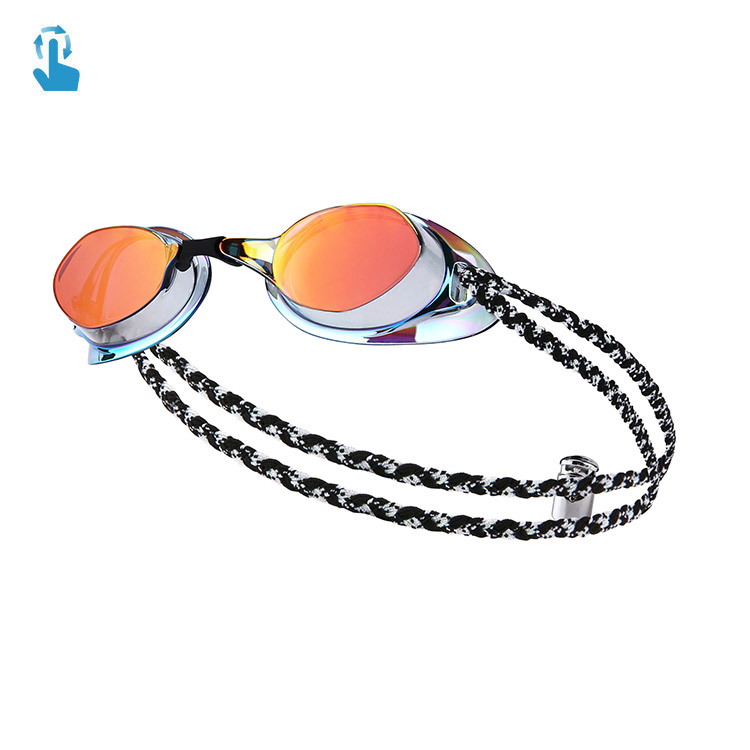 PHOENIX Tomcat Touch Antifog Mirrored Non-Cushioned Goggles Red [PR-201M FB TA (RED)]