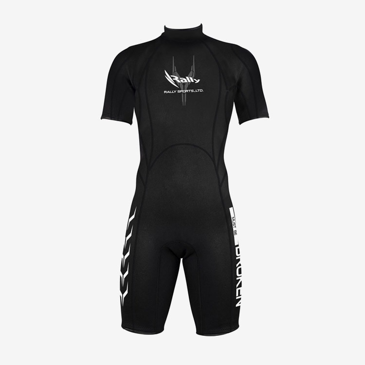 RALLY メンズ Logo チュニックスーツ水着 ブラック [CWMU001（BLK）] 상품컷