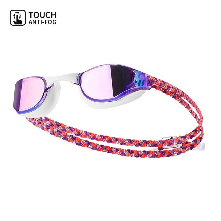 Sniper Touch ミラー 水泳ゴーグル パープルピンク