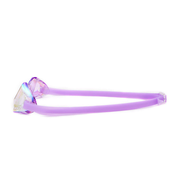 VIEW BladeF Swipe Antifog Mirrored Non-Cushioned Goggles Lavender [V122SAM (LVSHD) World Aquatics Approved] 디테일