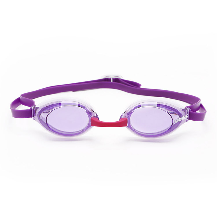 SWANS Aqua Lightning Goggles Purple [SR-3N (C/PUR) World Aquatics Approved] 디테일