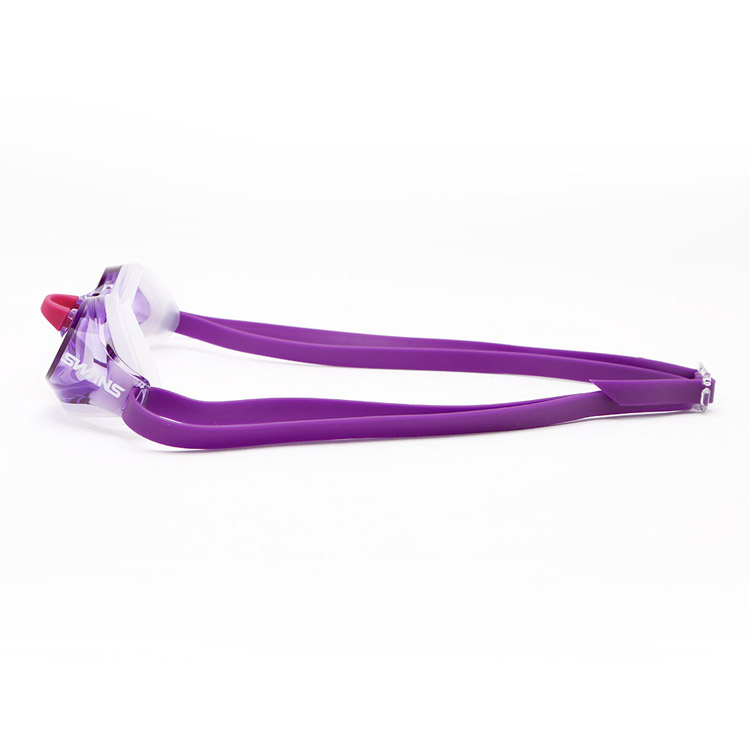 SWANS Aqua Lightning Goggles Purple [SR-3N (C/PUR) World Aquatics Approved] 디테일