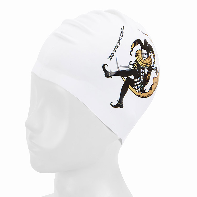 OVERLAP Joker Silicone Swim Cap Gold [OLSC001 (GD)] 디테일