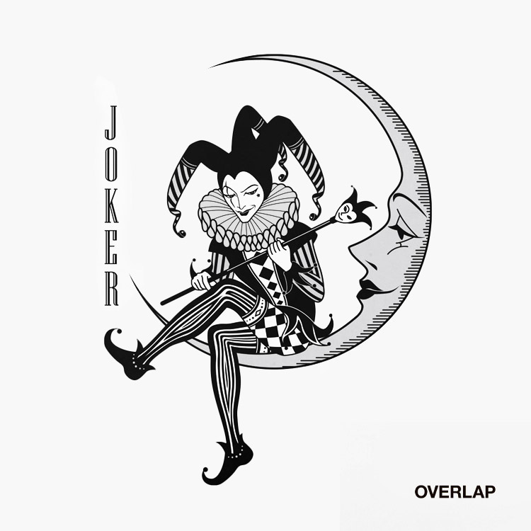 OVERLAP Joker Silicone Swim Cap Silver [OLSC002 (SV)] 디테일