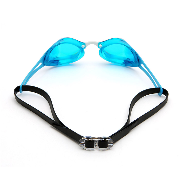 VIEW BladeF Zero Swipe Antifog Mirrored Non-Cushioned Goggles Sky Blue [V128SAM(AMP) World Aquatics Approved] 디테일