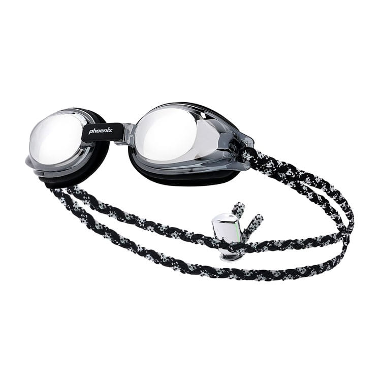PHOENIX Kids Fabric Mirrored Swim Goggle Black [PN-505JM FB (BK)] 디테일