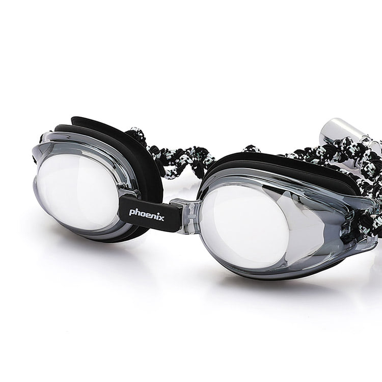 PHOENIX Kids Fabric Mirrored Swim Goggle Black [PN-505JM FB (BK)] 디테일