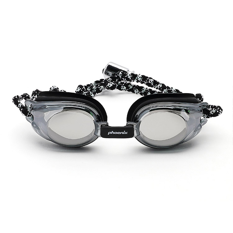 PHOENIX Kids Fabric Mirrored Swim Goggle Black [PN-505JM FB (BK)] 디테일