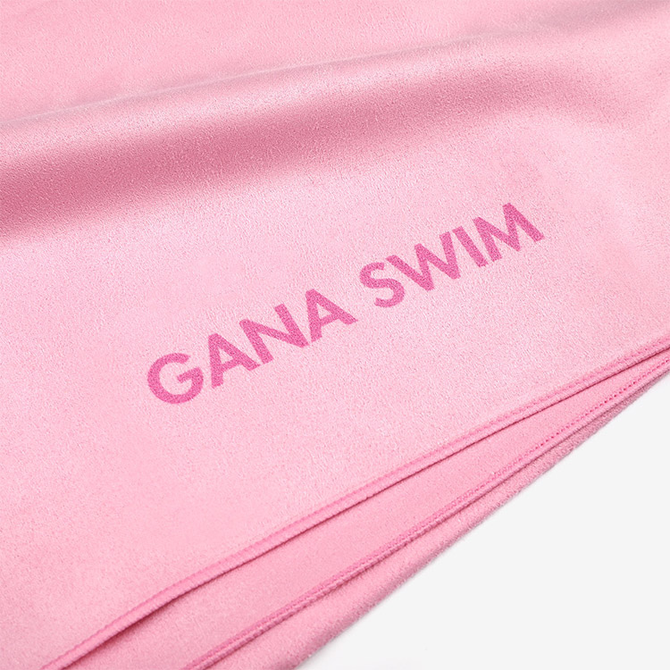 GANA SWIM Basicドライスイムタオル(ピンク) 디테일