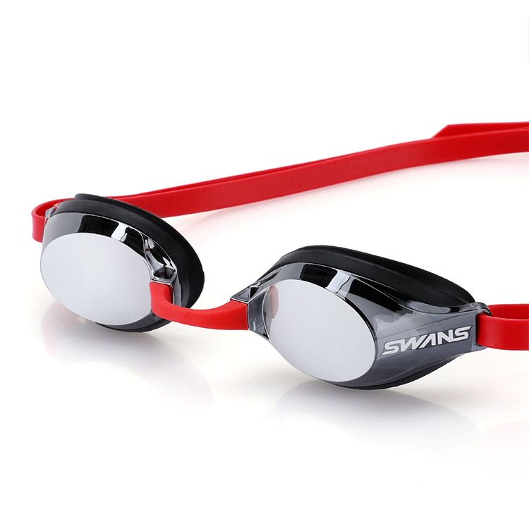 SWANS Aqua Lightning ミラー 水泳ゴーグル スモークシルバー [SR-3M (SMSI) WA承認] 디테일