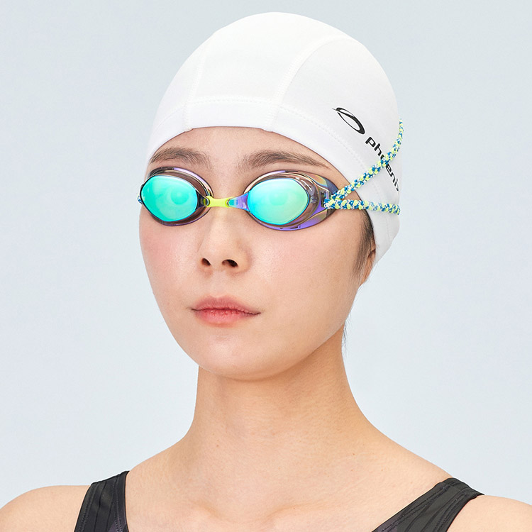 PHOENIX Tomcat Touch Antifog Mirrored Non-Cushioned Goggles Green [PR-201M FB TA (GRN)] 디테일