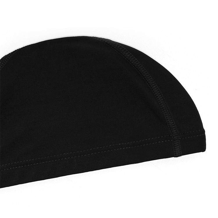 GANASWIM Plain ストレッチ スイムキャップ ブラック [GANASWIM PLAN SPAN CAP 水泳帽] 디테일