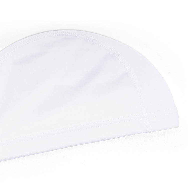 GANASWIM Plain ストレッチ スイムキャップ ホワイト [GANASWIM PLAN SPAN CAP 水泳帽] 디테일
