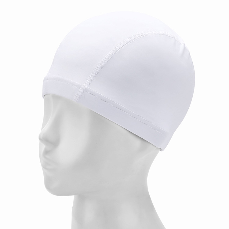 GANASWIM Plain ストレッチ スイムキャップ ホワイト [GANASWIM PLAN SPAN CAP 水泳帽] 디테일
