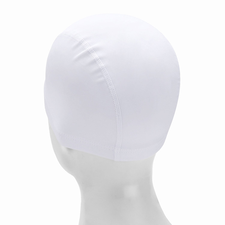 GANASWIM Plain ストレッチ スイムキャップ ホワイト [GANASWIM PLAN SPAN CAP 水泳帽] 디테일