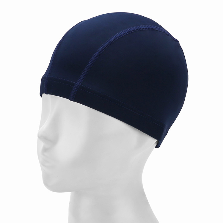 GANASWIM Plain ストレッチ スイムキャップ ダーク ブルー [GANASWIM PLAN SPAN CAP 水泳帽] 디테일