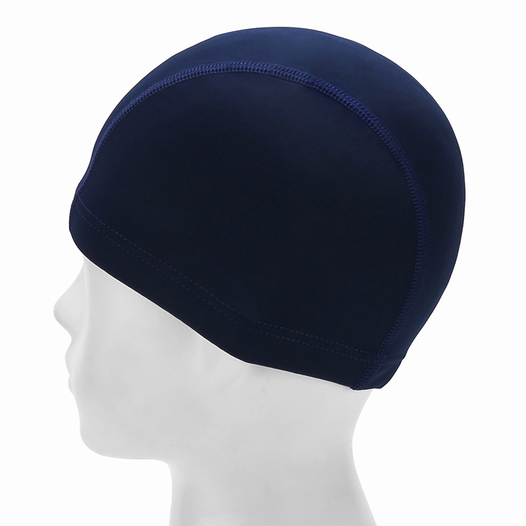 GANASWIM Plain ストレッチ スイムキャップ ダーク ブルー [GANASWIM PLAN SPAN CAP 水泳帽] 디테일