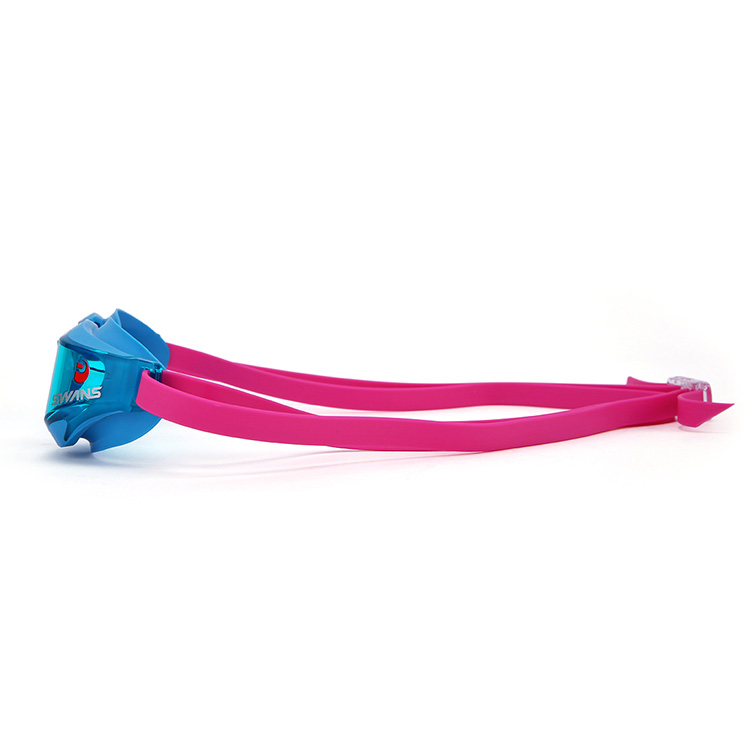 SWANS Valkyrie Premium Antifog Goggles Sky Blue [MSR-012N AB (SKBL) World Aquatics Approved] 디테일