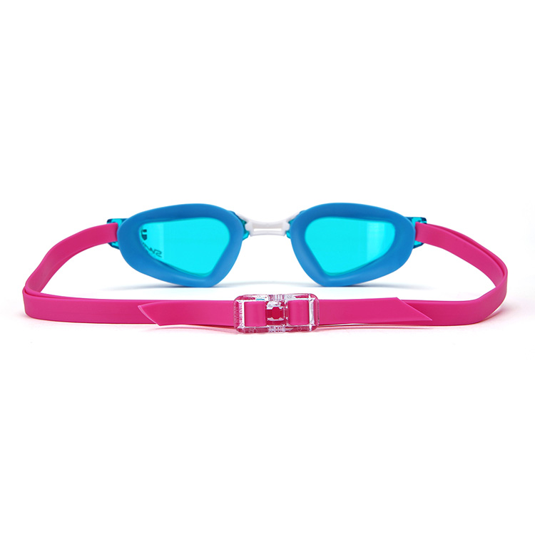 SWANS Valkyrie Premium Antifog Goggles Sky Blue [MSR-012N AB (SKBL) World Aquatics Approved] 디테일