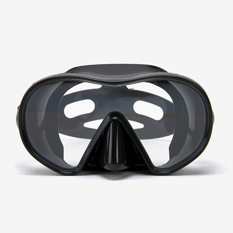 Clear Swim Snorkel Mask ブラック