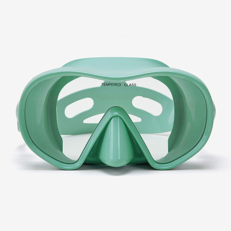 Clear Swim Snorkel Mask ミント