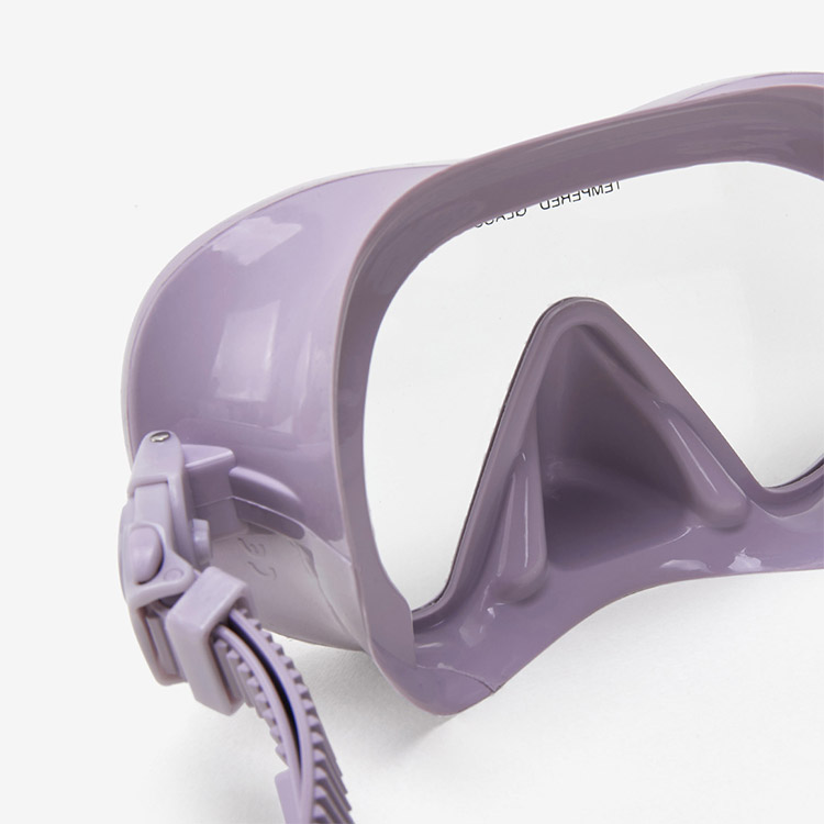 EASTBORN Clear Swim Snorkel Mask パープル [D109 (PPL)] 디테일