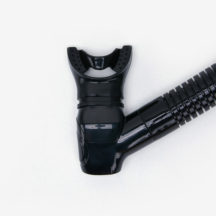 EASTBORN Dry Top Swim Snorkel ブラック [DX551(BLK)] 디테일