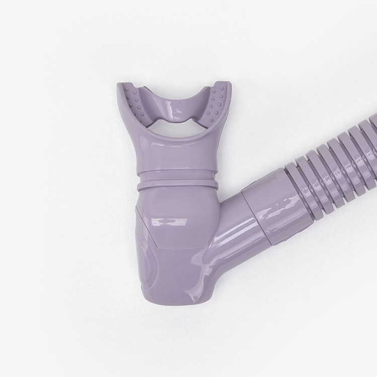 EASTBORN Dry Top Swim Snorkel パープル [DX551(PPL)] 디테일