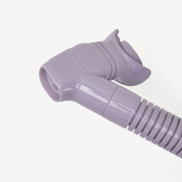 EASTBORN Dry Top Swim Snorkel パープル [DX551(PPL)] 디테일