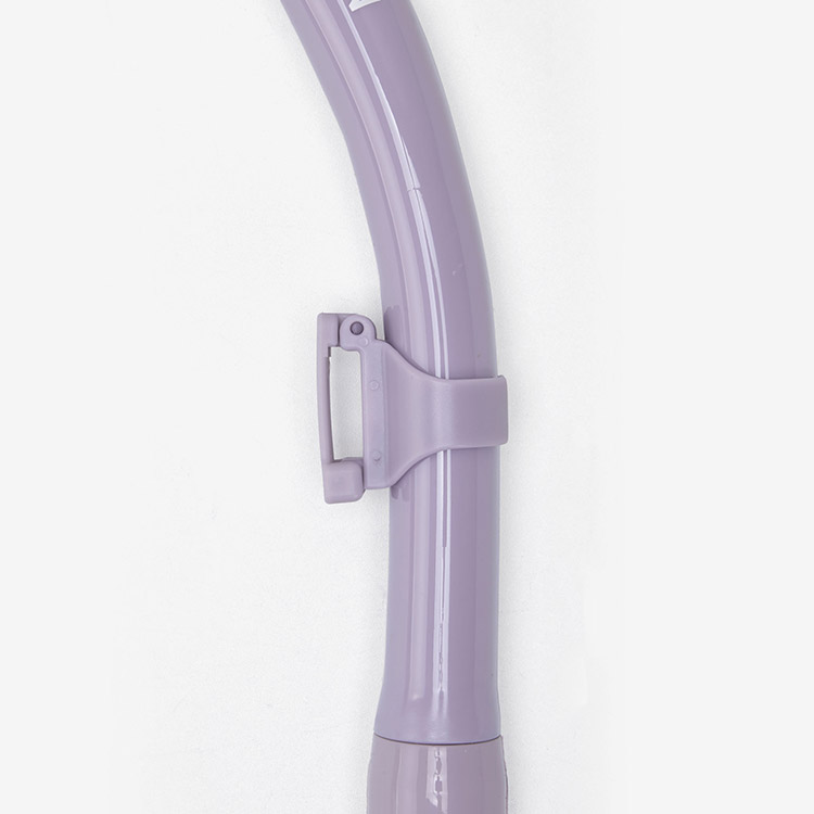 EASTBORN Dry Top Swim Snorkel パープル [DX551(PPL)] 디테일