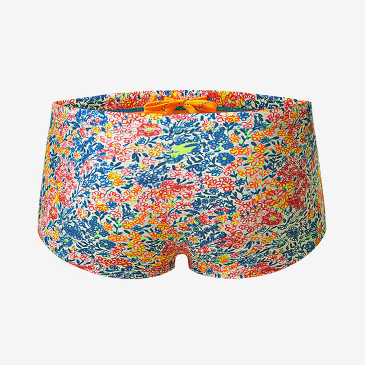 SENTI Men's Blooming Season Marigold Short Square Rainbow [MSP-24463 (RW)] 디테일