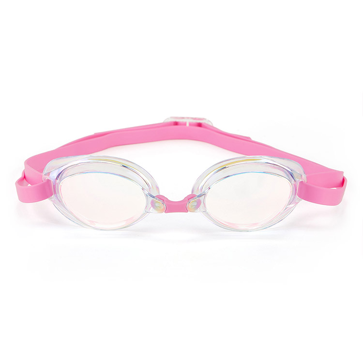 MIZUNO Excel Eye Racer Mirrored Non-Cushioned Goggles Clear Pink [N3JEB85106 World Aquatics Approved] 디테일