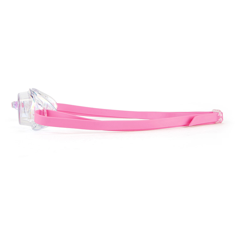 MIZUNO Excel Eye Racer Mirrored Non-Cushioned Goggles Clear Pink [N3JEB85106 World Aquatics Approved] 디테일