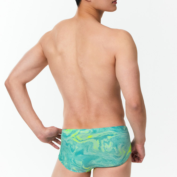 SENTI Blooming Season Valentine's Square Leg Swimsuit Mint [MSP-24467] 디테일