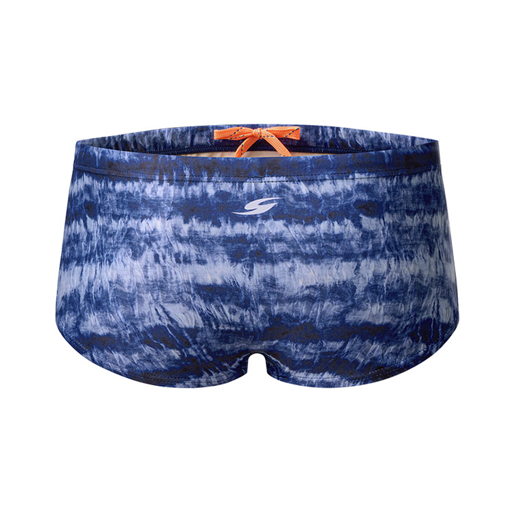 SENTI Blooming Season Cloudy Square Leg Swimsuit Navy [MSP-24471] 디테일