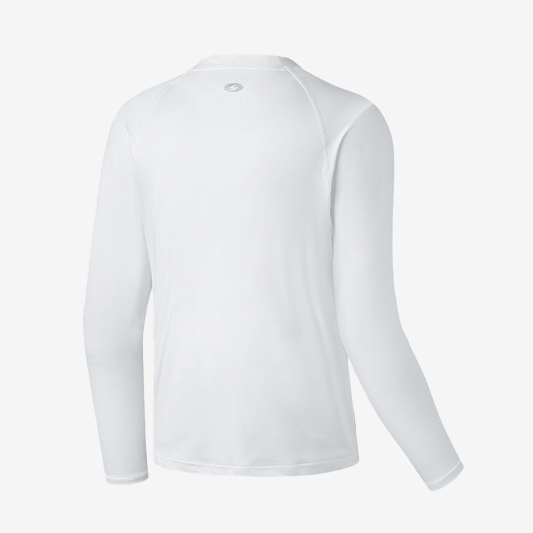 SENTI Men's Summer Club Classic Relax Fit Rash Guard Swimsuit White [SAR-ARM01 (WH)] 디테일