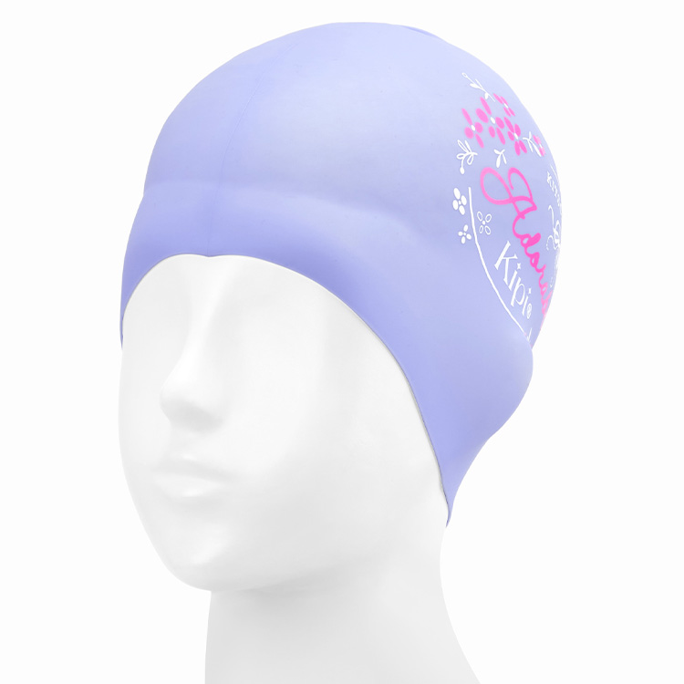 KITSCH PITCH Adorable Kitsch Party シリコン スイムキャップ フェイラベンダー [KPE1CS024 (PLV) 水泳帽] 디테일