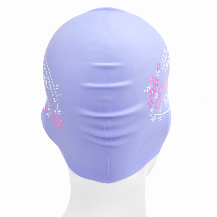 KITSCH PITCH Adorable Kitsch Party シリコン スイムキャップ フェイラベンダー [KPE1CS024 (PLV) 水泳帽] 디테일