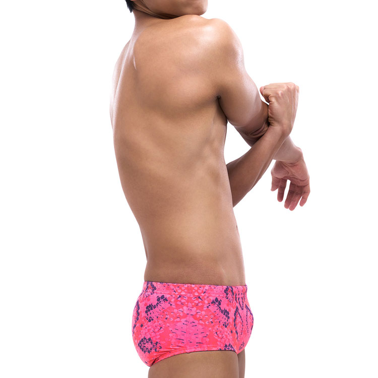 SENTI Men's New Classic Verdor Square Leg Swimsuit Coral [MSP-25412] 디테일