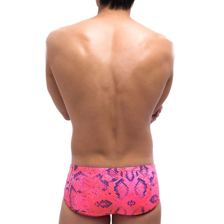SENTI Men's New Classic Verdor Square Leg Swimsuit Coral [MSP-25412] 디테일