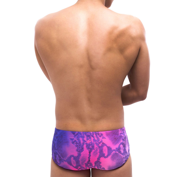 SENTI Men's New Classic Verdor Square Leg Swimsuit Purple [MSP-25411] 디테일